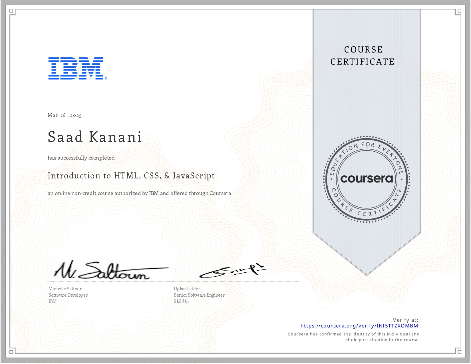 Saad Kanani | Full Stack Developer Portfolio